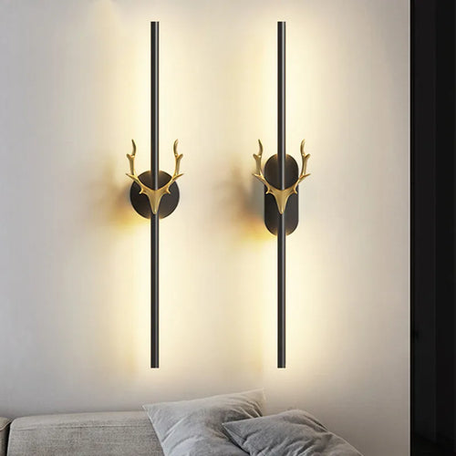 applique murale créative en forme de cerf décorative pour intérieur - vue 2 sur 22