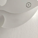 applique murale led créative en acrylique forme poisson pour enfants