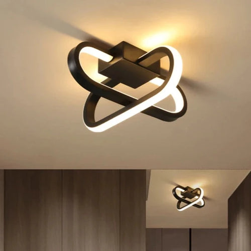 Suspension LED moderne chaud/froid décoration éclairage - vue 2 sur 12