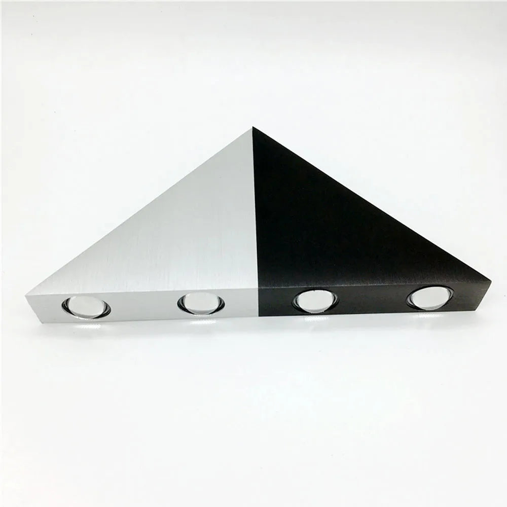 applique murale led double têtes brossée pour couloir et salon