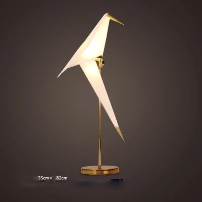 lampe postmoderne en fer acrylique pour amoureux des oiseaux - vue 16 sur 21