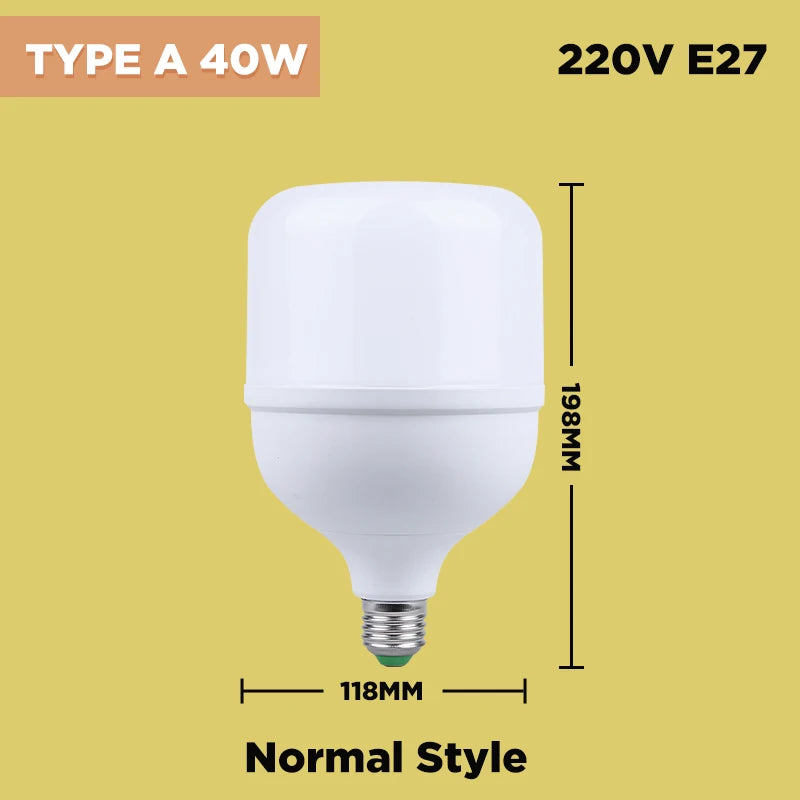 ampoule led moderne haute puissance pour éclairage industriel et garage - vue 13 sur 15