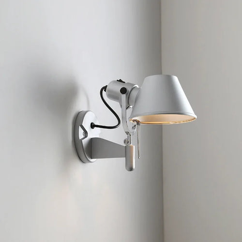 applique murale led moderne à bras long pliable et réglable pour lecture - vue 4 sur 16