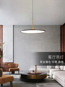 lustre moderne créatif nordique tête unique luxe étude