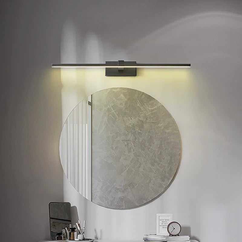 applique murale LED miroir moderne pour chambre salle de bain Luminaria luminaires déco Maison Penteadeira Luminaire Wandlamp - vue 5 sur 14