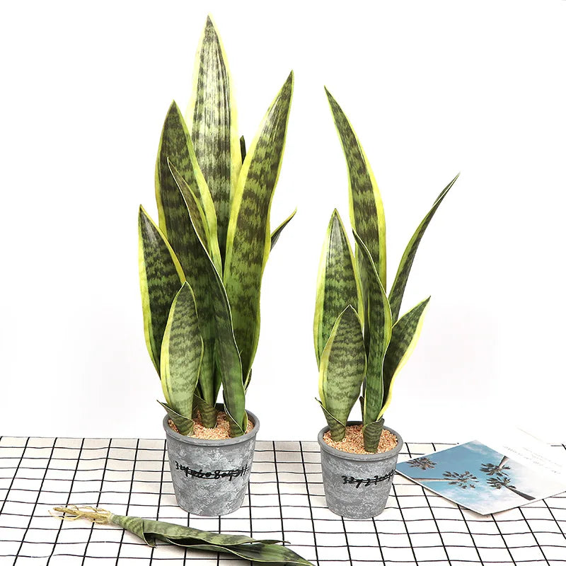 plantes artificielles succulentes aloe vera pour décoration intérieure extérieure - vue 1 sur 16