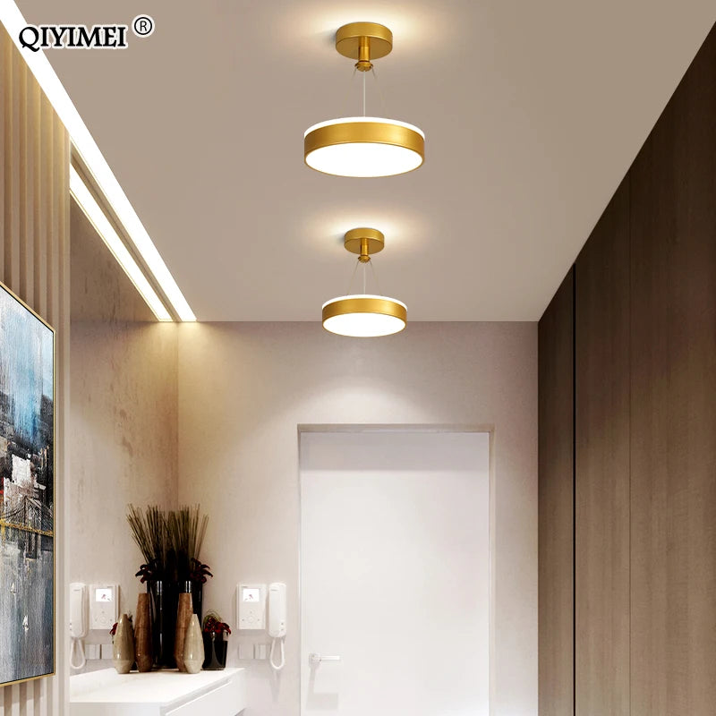 lustres led modernes pour décoration de maison luminaire - vue 5 sur 12