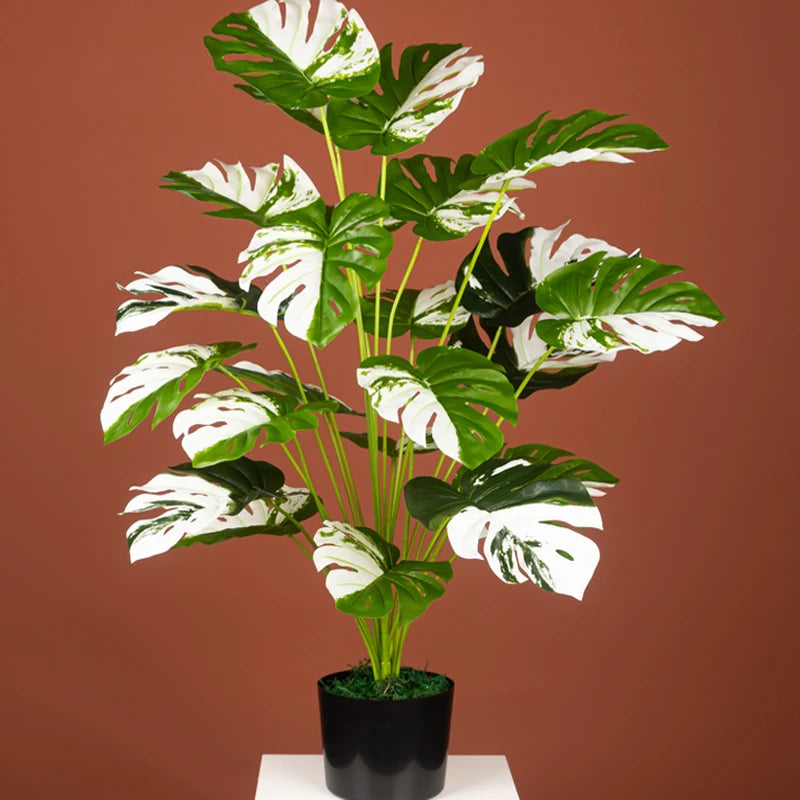grande plante tropicale artificielle pour décoration intérieure et extérieure - vue 4 sur 11