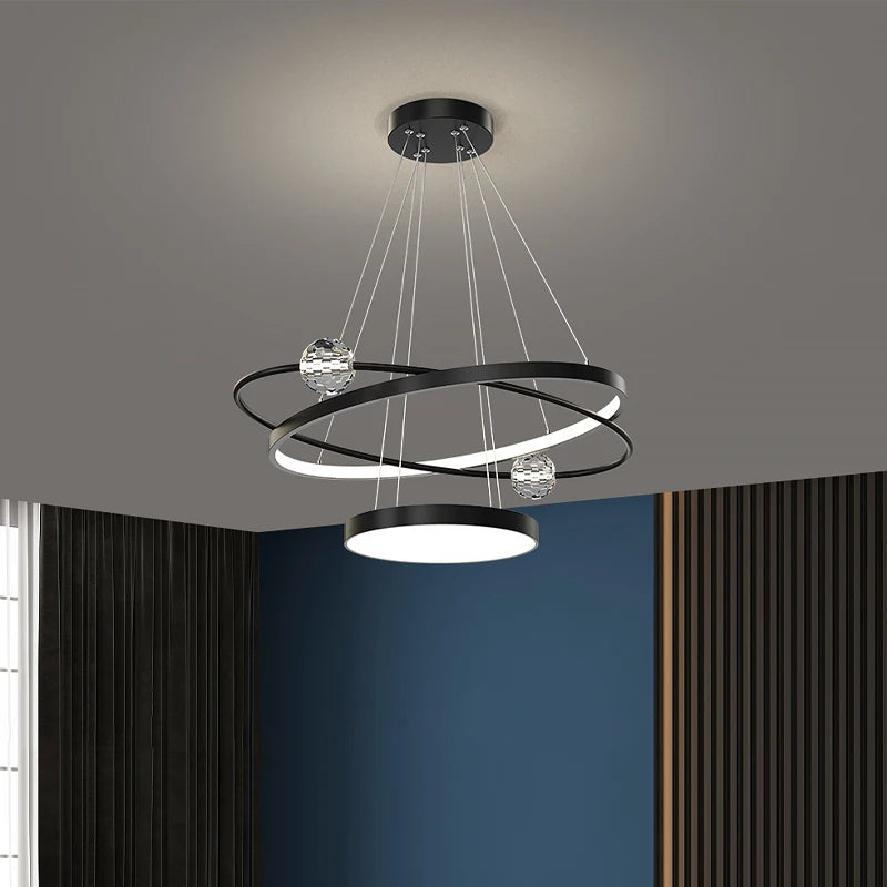 suspension nordique pour éclairage intérieur moderne et élégant - vue 5 sur 10