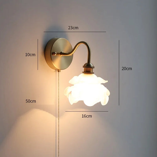 Applique murale LED cuivre moderne nordique - vue 22 sur 23