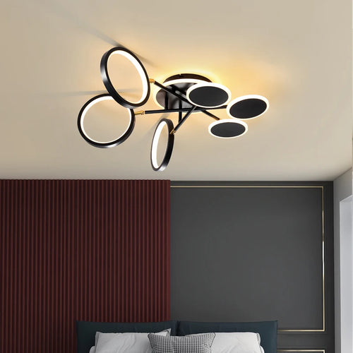 lustre créatif led pour décoration intérieure moderne - vue 6 sur 15