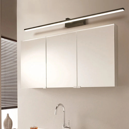 Applique murale miroir de salle de bains LED modernes en aluminium - vue 7 sur 6