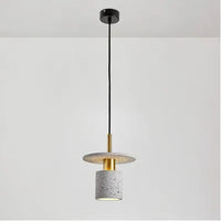 suspension design en terrazzo pour restaurant et bar