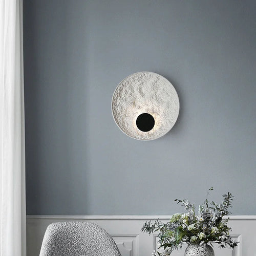 applique murale nordique loft résine art éclairage intérieur - vue 3 sur 8