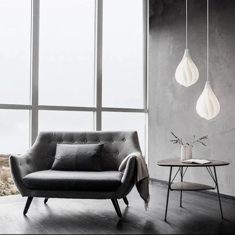 suspension design goutte d'eau style nordique créatif - vue 4 sur 8