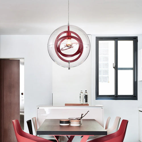 lustre étoile en verre design nordique simple et personnalisé - vue 3 sur 7