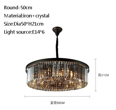 lustre moderne en cristal pour restaurant et bar élégant - vue 15 sur 15