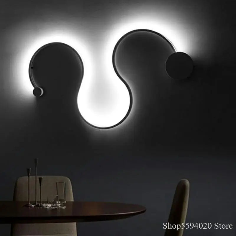 applique murale led moderne pour décoration intérieure élégante - vue 5 sur 10
