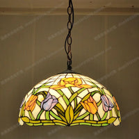 lustre en verre style antique pour restaurant et café