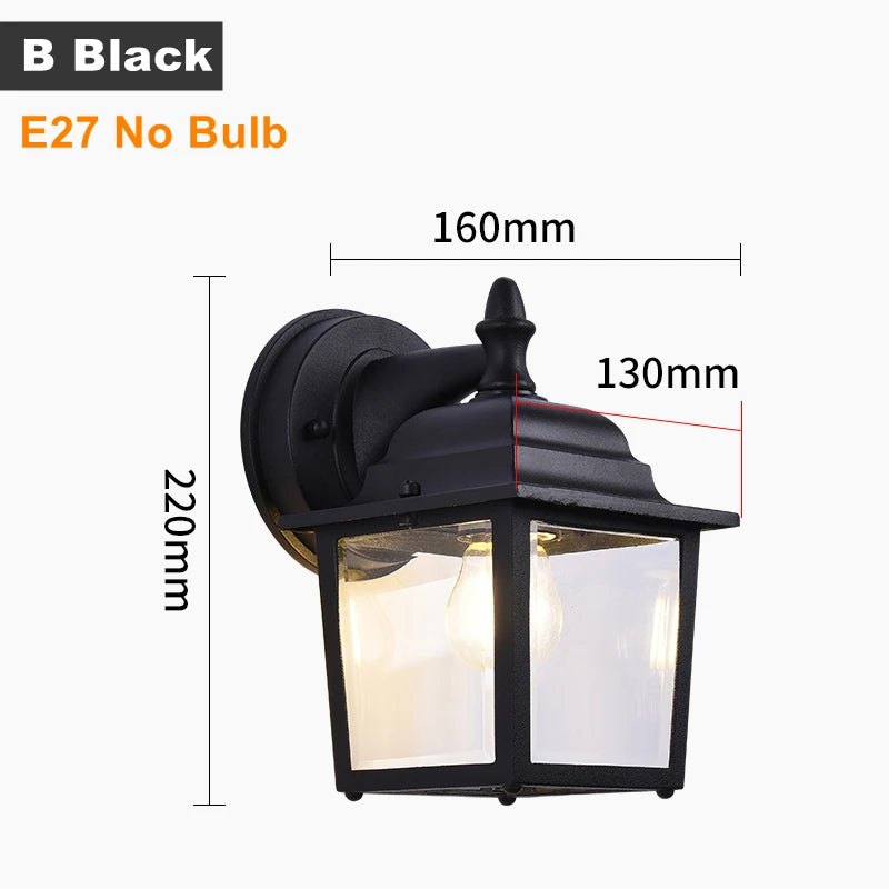applique murale led rustique en fer vintage pour intérieur et extérieur - vue 21 sur 23