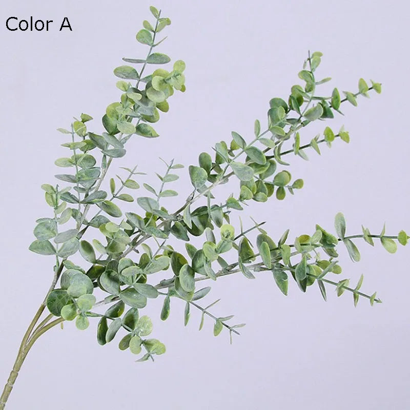 plantes artificielles branche eucalyptus décoration mariage et jardin - vue 1 sur 8