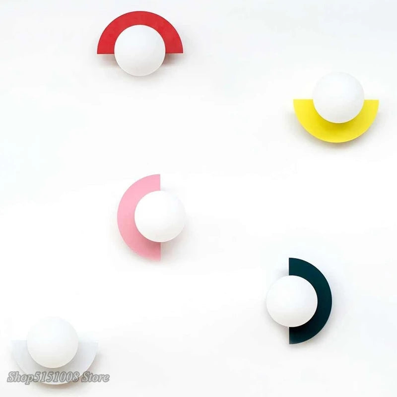 Applique de chevet nordique moderne minimaliste art créatif salon fond décoration murale applique de luxe allée repas chambre