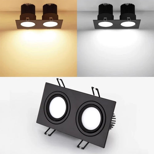 spot led encastrable à intensité variable pour décoration - vue 2 sur 5