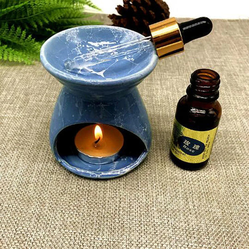 bougie aromathérapie brûleur dhuile essentielle pour détente et décoration - vue 9 sur 13