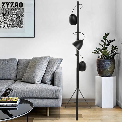 lampadaire nordique design créatif en fer pour intérieur - vue 4 sur 7