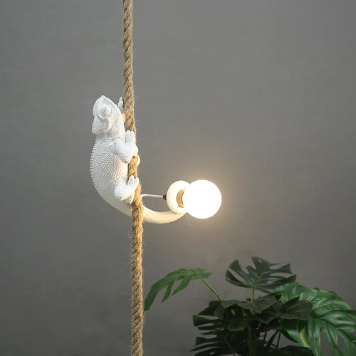 suspension en résine caméléon pour décoration artistique moderne - vue 9 sur 10