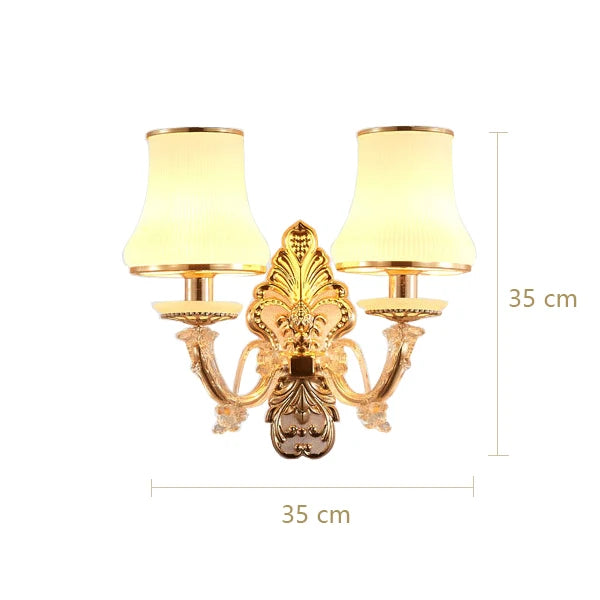 applique murale à led design nordique en verre pour intérieur décoratif - vue 7 sur 9