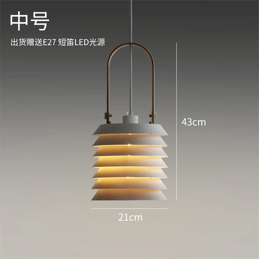 suspension design en forme de lanterne pour intérieur élégant - vue 9 sur 9