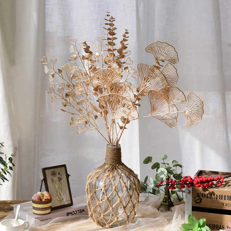 feuilles de palmier artificielles pour décoration de mariage et Noël - vue 2 sur 27