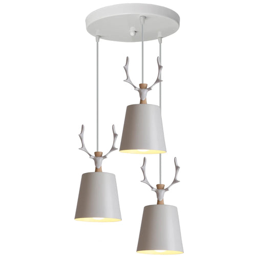 suspension moderne en bois nordique pour restaurant - vue 12 sur 13