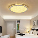 suspension moderne en acier inoxydable avec led et télécommande