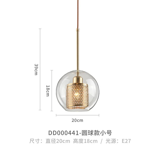 suspension moderne en verre pour décoration intérieure élégante - vue 11 sur 17