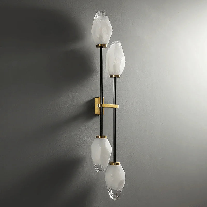applique murale en cuivre design nordique moderne pour décoration intérieure - vue 3 sur 8