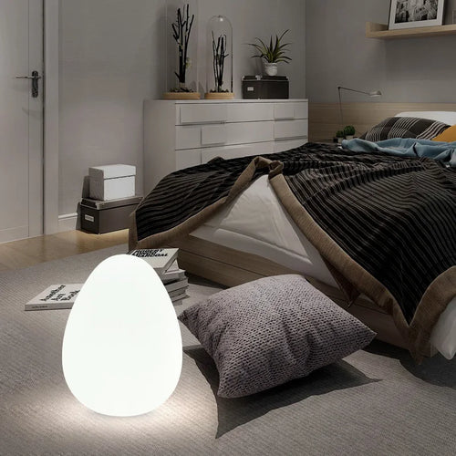 lampadaire nordique moderne avec télécommande led décorative - vue 5 sur 11