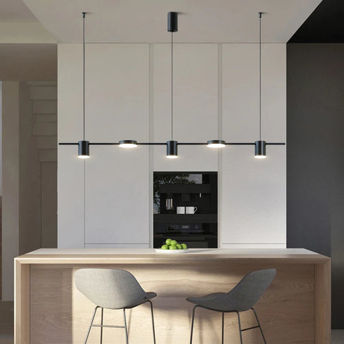 lustre moderne créatif trois têtes pour restaurant et hôtel - vue 2 sur 10