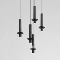 suspension créative en béton rétro pour café et restaurant