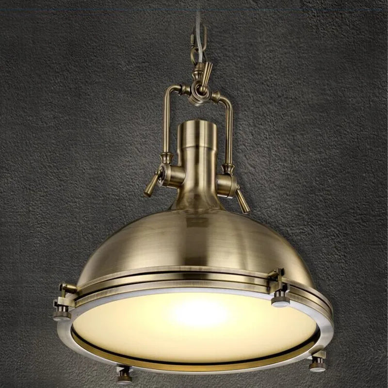 lustre industriel en fer style nordique pour cadeaux de nouvel an - vue 9 sur 14