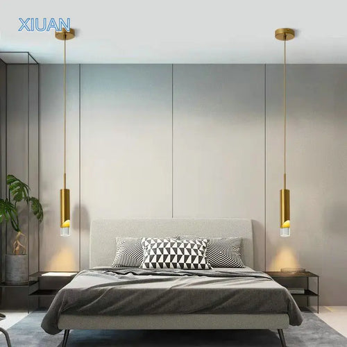 suspension led post-moderne pour table de salon - vue 4 sur 9