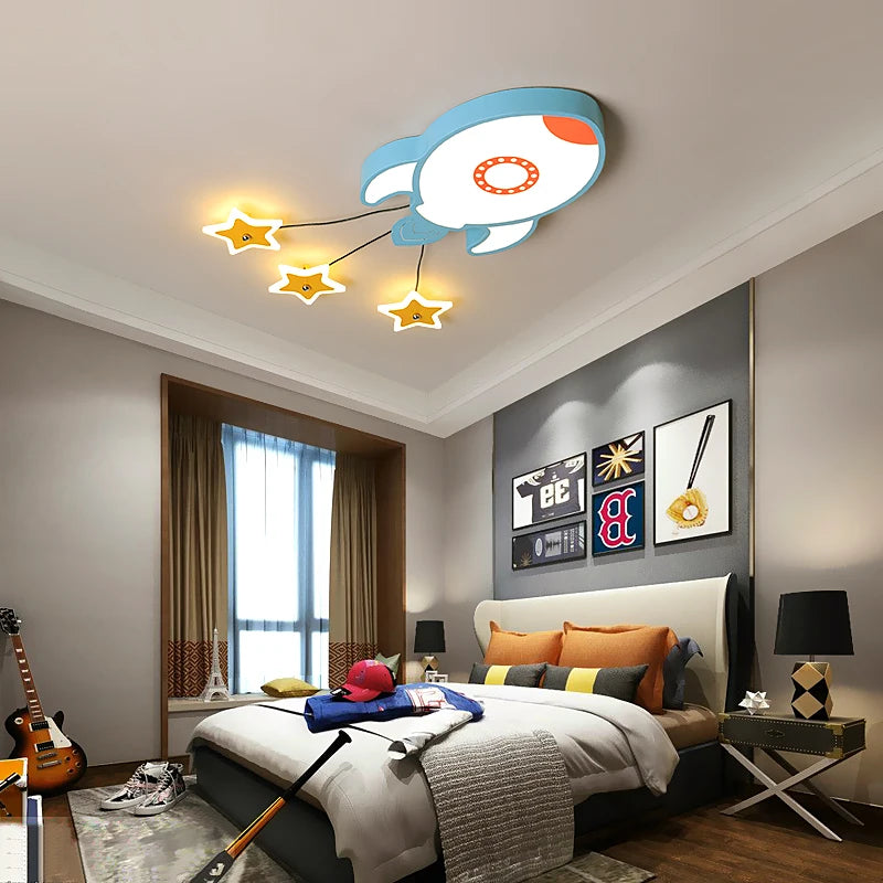 plafonnier led moderne pour intérieur style contemporain et ambiance chaleureuse - vue 6 sur 9