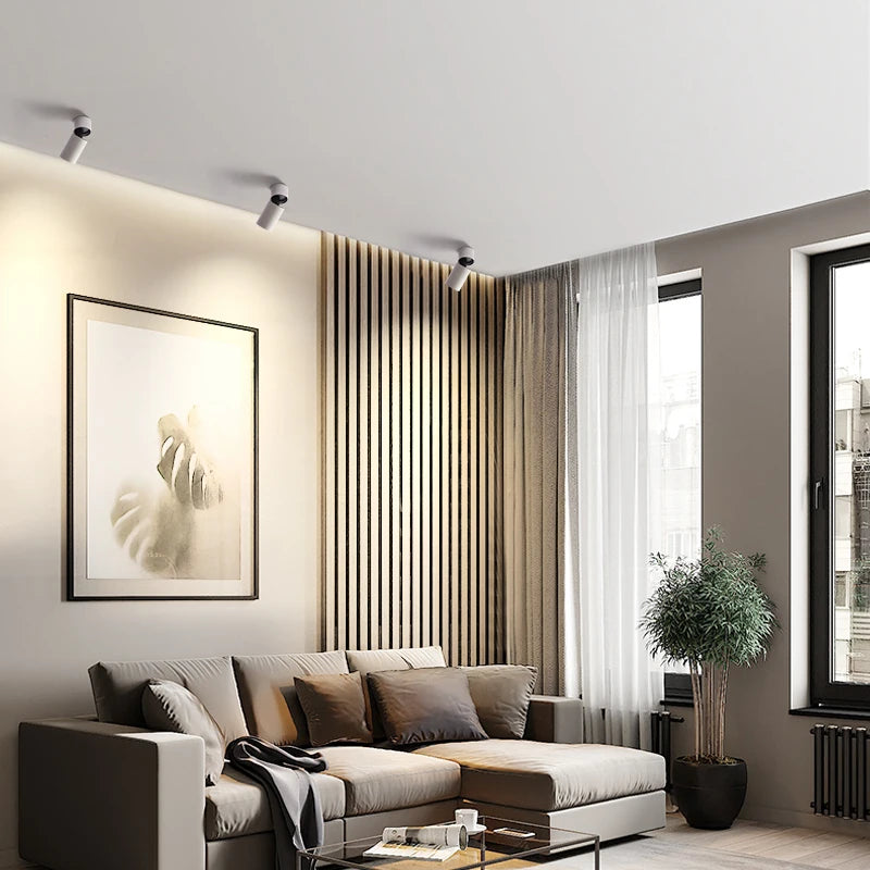 projecteurs led cob foco pliables pour magasins et maison - vue 2 sur 9