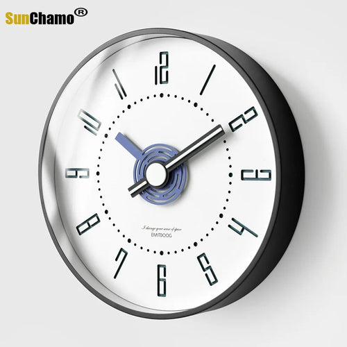 horloge murale créative à quartz silencieuse pour intérieur - vue 3 sur 10