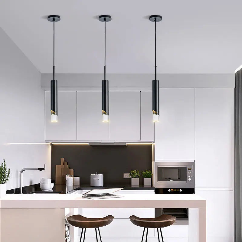 suspension led post-moderne pour table de salon - vue 5 sur 9
