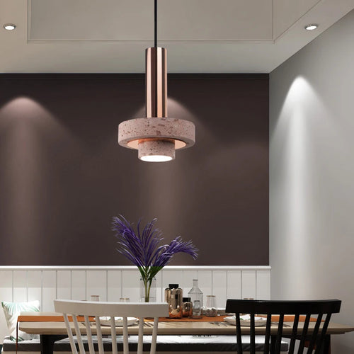 suspension en terrazzo design nordique pour divers espaces intérieurs - vue 2 sur 7