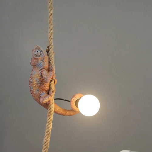 suspension en résine caméléon pour décoration artistique moderne - vue 10 sur 10
