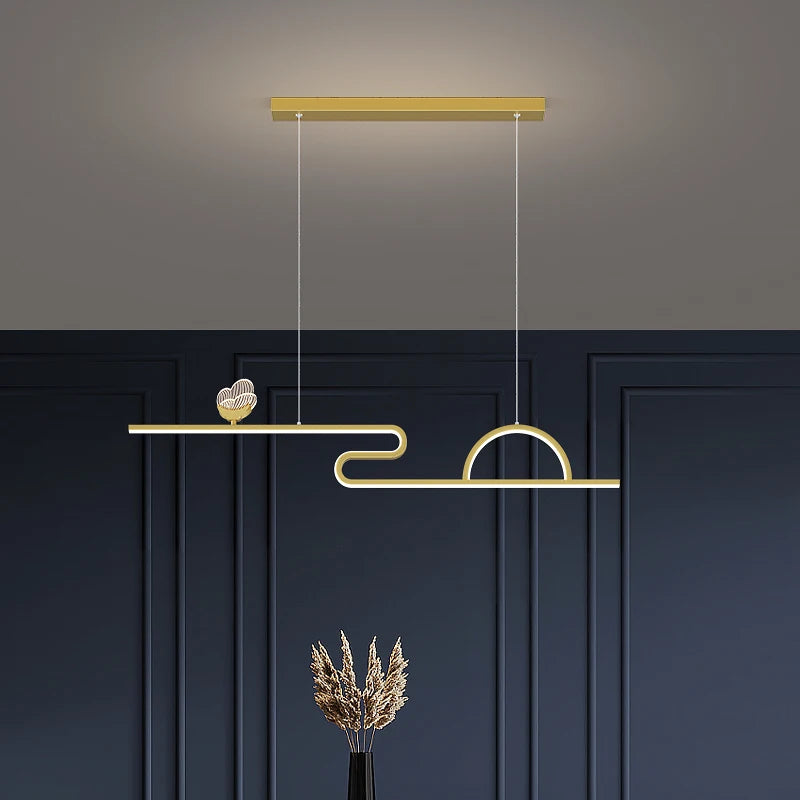 plafonnier led moderne pour un éclairage créatif intérieur - vue 5 sur 12