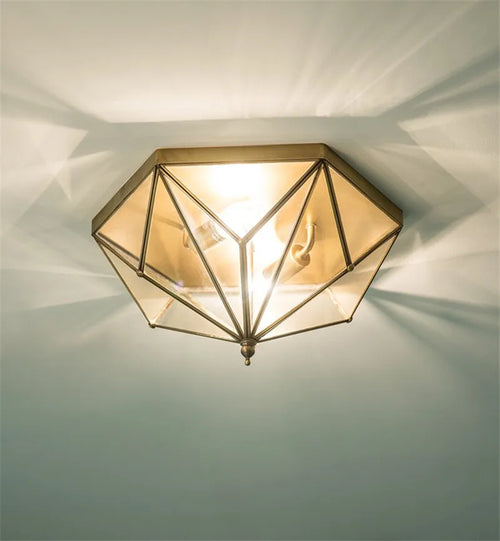 plafonnier vintage élégant pour intérieur moderne et chaleureux - vue 4 sur 6